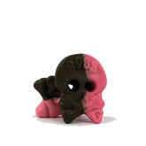 BUBS Godis: Raspberry Foam Liquorice Skull Candy (90g) Simple Showcase